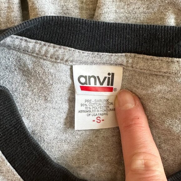 Youth Boys YS Chicago Blackhawks 2007 Tee Gray Navy Tommy Hawk - Picture 5 of 6